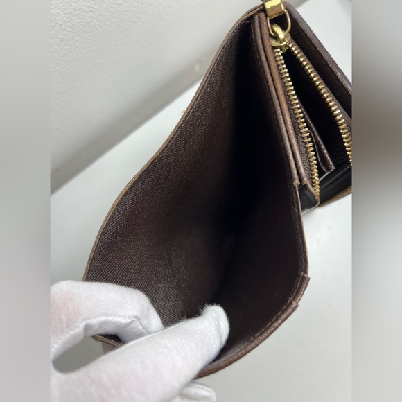 Louis Vuitton Damier Ebene Porte Monnaie Billets Tresor Wallet - Picture 6 of 13